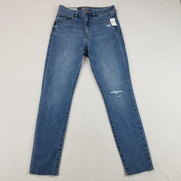 Gap Universal Jegging Jeans Womens 29/8 Short Blue High Rise Super Skinny NWT - Picture 13 of 13